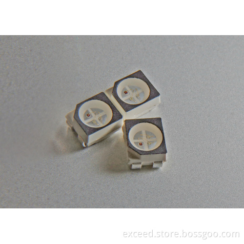 Amber Color 3528 SMD LED Chip